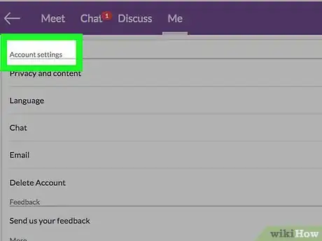 Image intitulée Delete Your MeetMe Account Step 3