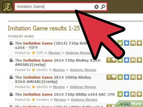 Image intitulée Download Movies Online Using Bittorrent Software Step 3
