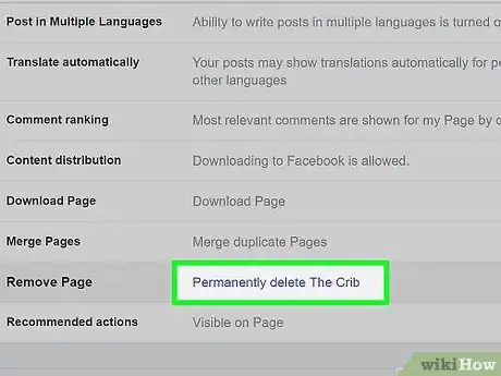 Image intitulée Delete a Facebook Fan Page Step 13