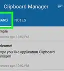 accéder au presse‐papiers sur un appareil Android