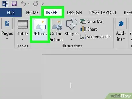 Image intitulée Anchor an Image in Word Step 3