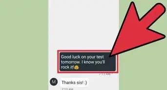 tenir une conversation intéressante et divertissante via SMS