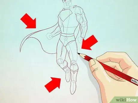 Image intitulée Draw Superman Step 3