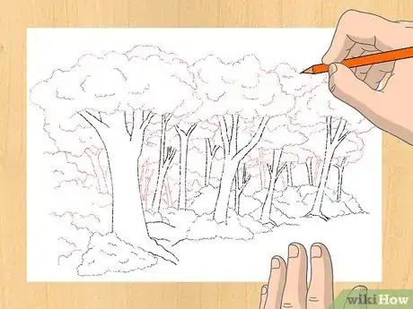 Image intitulée Draw a Forest Step 6