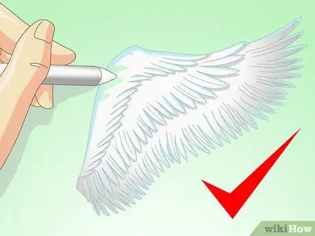 Image intitulée Draw Angel Wings Step 7