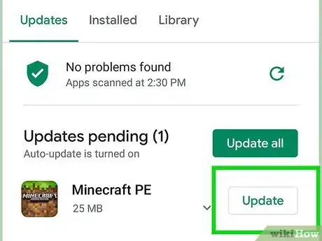 Image intitulée Update Minecraft PE Step 7