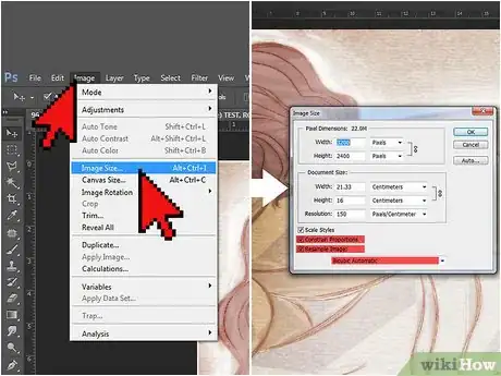 Image intitulée Print Digital Art Step 1