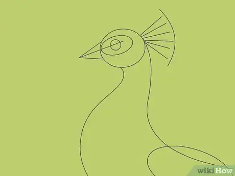 Image intitulée Draw an Exotic Peacock Step 22