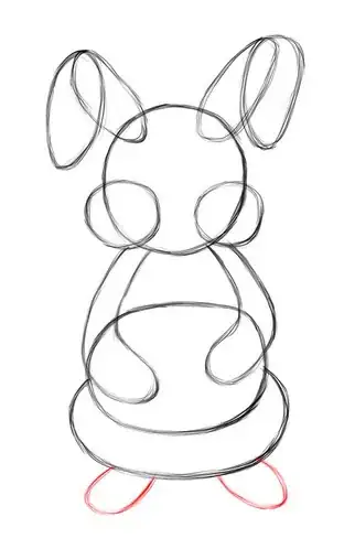 Image intitulée Draw the Easter Bunny Step 15