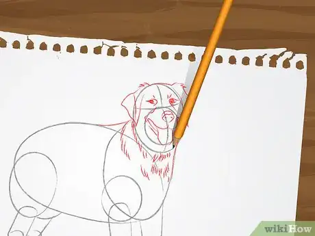 Image intitulée Draw a Golden Retriever Step 4