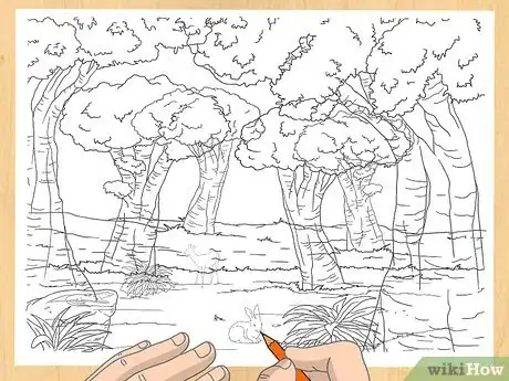 Image intitulée Draw a Forest Step 18
