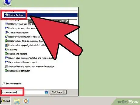 Image intitulée Use System Restore on Windows 7 Step 3