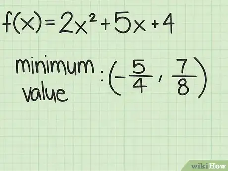 Image intitulée Find the Maximum or Minimum Value of a Quadratic Function Easily Step 5