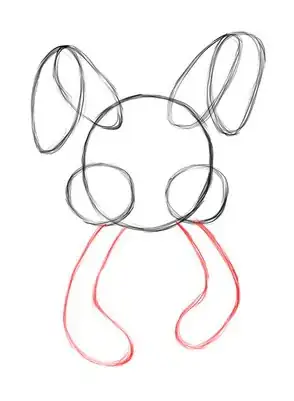 Image intitulée Draw the Easter Bunny Step 12