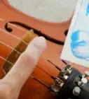 installer les cordes d'un violon