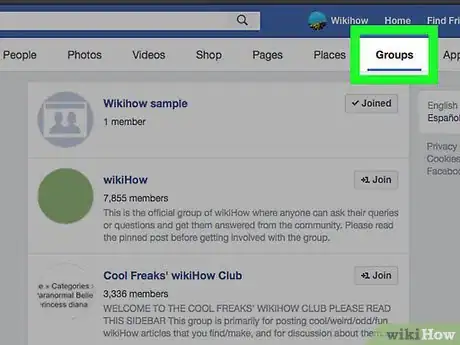 Image intitulée Join Groups on Facebook Step 9