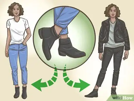 Image intitulée Wear Skinny Jeans with Ankle Boots Step 6