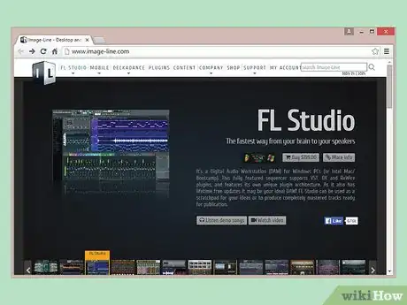 Image intitulée Make Electronic Music Using FL Studio Demo Step 1