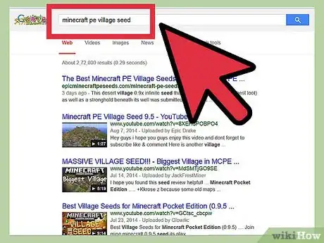 Image intitulée Find an NPC Village in Minecraft PE Step 2