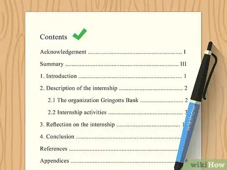 Image intitulée Write a Report After an Internship Step 5