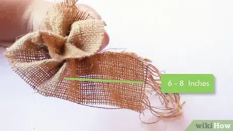 Image intitulée Make Burlap Flowers Step 9