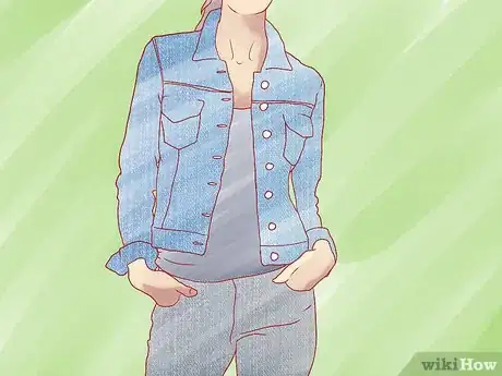 Image intitulée Wear a Jean Jacket Step 6