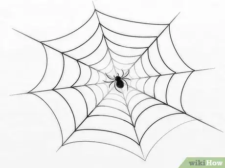 Image intitulée Draw a Spider Web Step 9