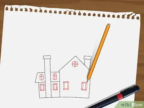Image intitulée Draw a Haunted House Step 11