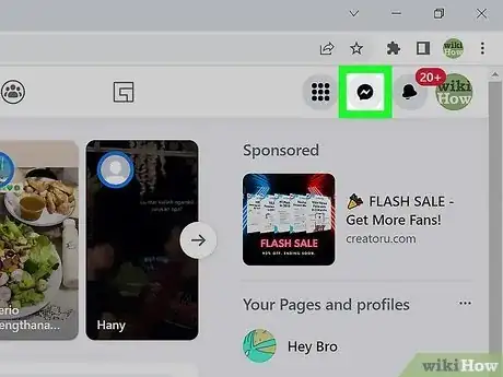 Image intitulée Read Old Messages on Facebook Step 7