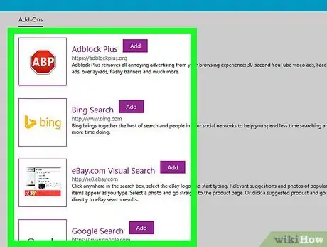 Image intitulée Add Addons in Internet Explorer Step 5