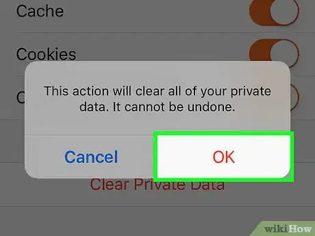 Image intitulée Clear Your Browser's Cache on an iPhone Step 22