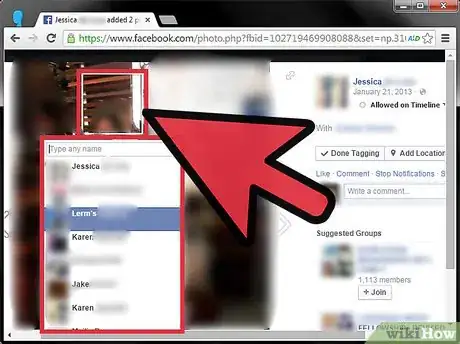 Image intitulée Tag Photos on Facebook Step 9