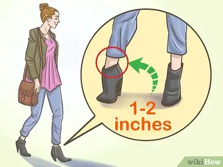 Image intitulée Wear Skinny Jeans with Ankle Boots Step 1