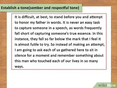Image intitulée Write a Eulogy For a Father Step 6