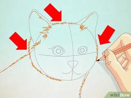 Image intitulée Draw a Cat Face Step 6