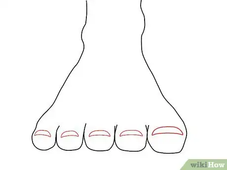 Image intitulée Draw Human Feet Step 7
