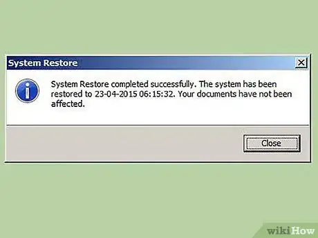 Image intitulée Use System Restore on Windows 7 Step 8