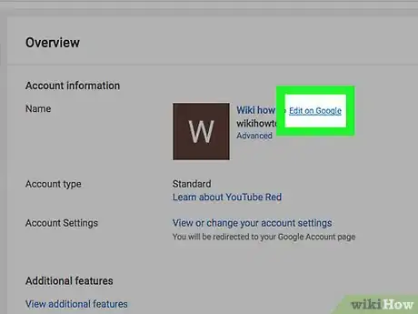 Image intitulée Change Your Channel Name on YouTube Step 12