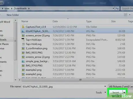 Image intitulée Add an Image in Word Step 6