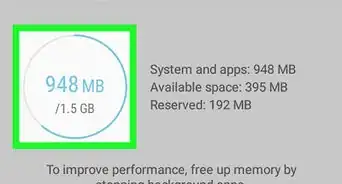 vérifier la RAM de son Android