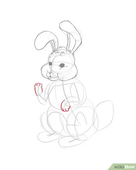 Image intitulée Draw the Easter Bunny Step 4