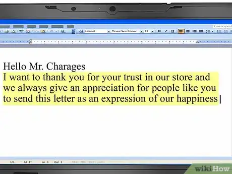 Image intitulée Write a Thank You Letter to a Customer Step 2