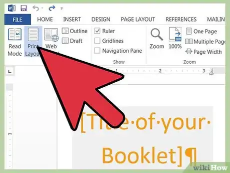 Image intitulée Make a Booklet in Word Step 5