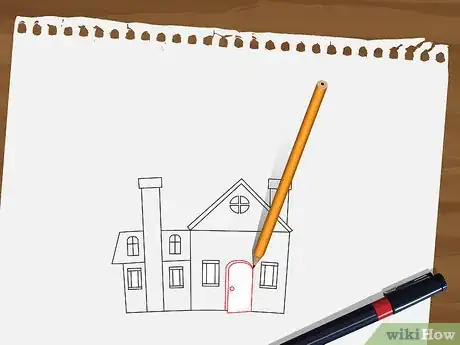 Image intitulée Draw a Haunted House Step 13