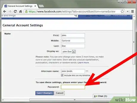 Image intitulée Change Your Name on Facebook So People Can Search Your Maiden or Married Name Step 8