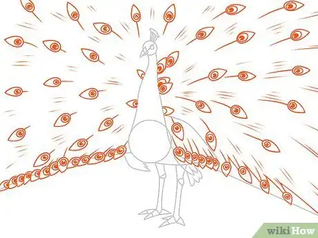 Image intitulée Draw an Exotic Peacock Step 7