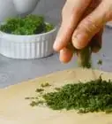 faire sécher du persil