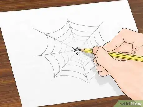 Image intitulée Draw a Spider Web Step 8