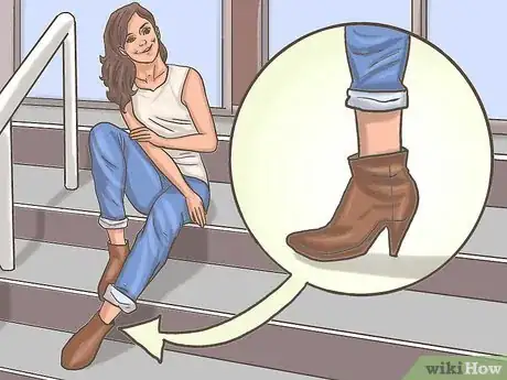 Image intitulée Wear Skinny Jeans with Ankle Boots Step 2