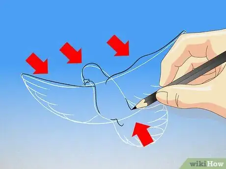 Image intitulée Draw a Dove Step 12